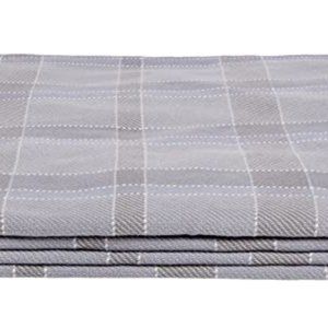 Calvin Klein Home Silver Vine Dusk Plaid Blanket, King, Ash